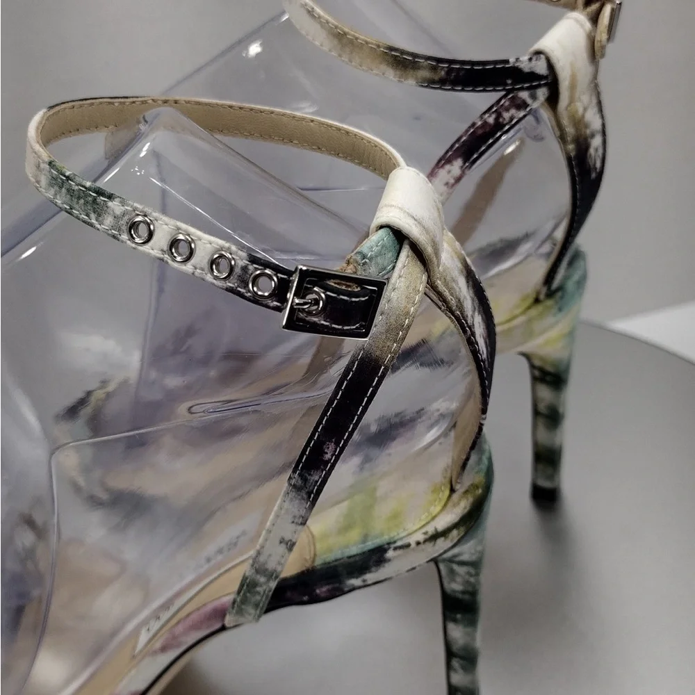 Jimmy Choo Multicolor Women's Sandals size 6.5 pre owned Exellent condition